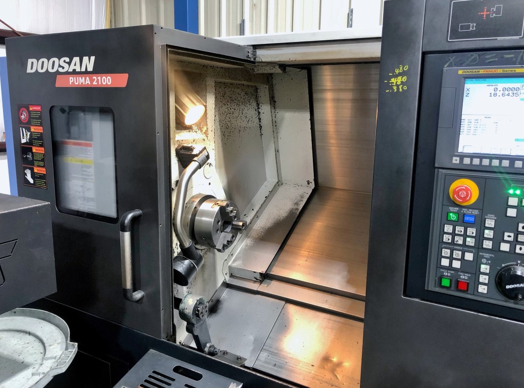 Doosan Puma 2100, Machine ID: 8074